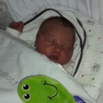 Eline-in-wieg