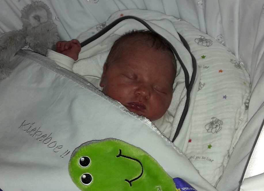 Eline-in-wieg